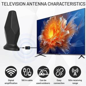 <span class=keywords><strong>Antenne</strong></span> HDTV intérieure DVB-T HD 4K à gain élevé 30DBI <span class=keywords><strong>antenne</strong></span> active DTMB extérieure meilleure vente <span class=keywords><strong>antenne</strong></span> TV active - Product Image 3
