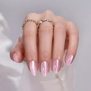 Btartbox Faux ongles artificiels de luxe personnalisés à coller vente en gros de gels doux de haute qualité faits à la main pour les ongles