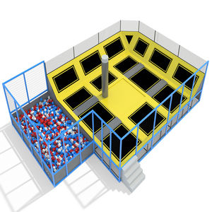 Köpük çukurları ile yüksek kalite özel çocuklar kapalı trambolin ücretsiz atlama - Product Image 6