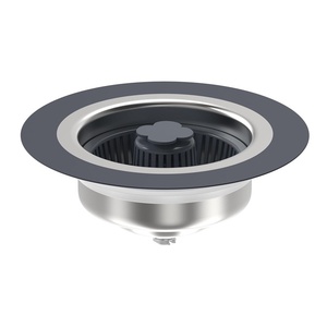 Filtre de vidange universel en acier inoxydable de style américain pour évier de cuisine, avec noyau rebondissant, pour lave-vaisselle et lavage de légumes - Product Image 5