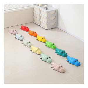 Crocodile Stepping Stones Jeu de coordination de parcours d'obstacles pour les enfants et la famille-Jouets d'équipement de jeu sensoriel intérieur ou extérieur - Product Image 4