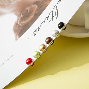 Boucle magnétique puissante pour <span class=keywords><strong>hijab</strong></span>, clip rond en perle pour foulard, <span class=keywords><strong>attache</strong></span> de foulard musulman anti-accroc, accessoire de mode, faible MOQ - Product Image 5