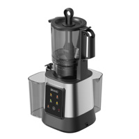 Extracteur de jus à froid HGM DC Motor, presse à froid en acier inoxydable, grande goulotte d'alimentation, pour fruits et légumes entiers, usage domestique et hôtelier