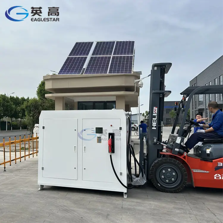 Mini Gas Station Portable Container Dispenser Petrol Dispenser Solar Micro Mobile Gas Station with High Quality