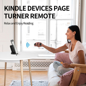 2-in-1 Trọng lượng nhẹ Kindle & iPad máy tính bảng dây đeo cổ tay điều khiển từ xa trang Turner với từ Clicker & Lưu trữ túi mã cố định - Product Image 6