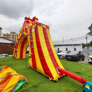 Arco Inflable Publicitario para Exteriores Yuedong de 35 pies, Arco Inflable con Temática de Circo para un Marketing Efectivo - Product Image 2