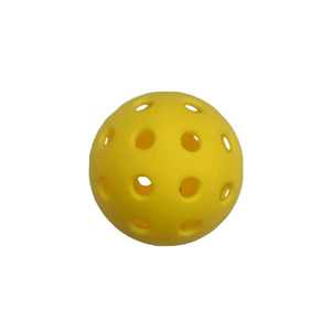 Vente en gros LED Pickleball lumineux coloré lueur dans le noir OEM/ODM Logo imprimé vert <span class=keywords><strong>blanc</strong></span> jaune <span class=keywords><strong>blanc</strong></span> 74mm X40 Pickle Balls - Product Image 4