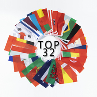 Drapeau TOUS Pays 3x5 ft Polyester Sérigraphie Drapeau National du Pays pour Jeu de Football
