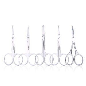 MeilaMei Stainless Steel <b>Makeup</b> <b>Scissors</b> K501 Pointed Tip Beauty Tool For Eyebrow Nose Hair Trimming - Product Image 1