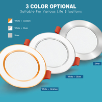 LED Downlight 3W 5W 7W 9W 12W 15w Plafond encastré Led Blanc Chaud Blanc Froid Led Plafonnier Chambre Cuisine Intérieur Spot