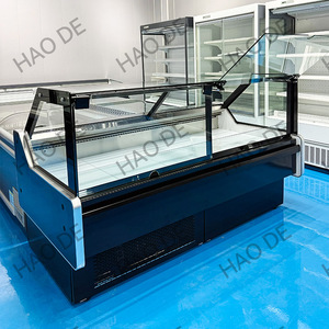 Congélateur de viande de supermarché <span class=keywords><strong>Charcuterie</strong></span> Viandes fraîches Vitrine de <span class=keywords><strong>charcuterie</strong></span> Équipement de réfrigération - Product Image 4