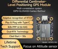 Módulo Receptor GNSS RTK UM982 con Doble Antena para UAV Pixhawk PX4 Ardupilot UM980 UM981 UM960