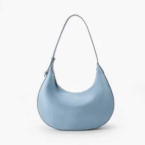 Bolsos de PU de moda con logotipo personalizado con cierre de cremallera Diseño clásico Calidad de lujo Cuero Vegano para mujer - Product Image 5