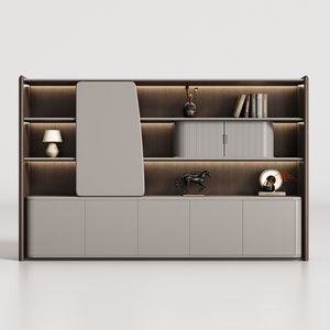 Hiện đại sang trọng <span class=keywords><strong>MDF</strong></span> điều hành lưu trữ tập tin tủ với Mở Kệ CEO thiết kế để Nộp đơn trong trường học hoặc bệnh viện - Product Image 2