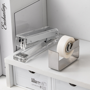 <span class=keywords><strong>Set</strong></span> da Scrivania in Acrilico Arcobaleno Colorato, Durevole e Alla Moda, <span class=keywords><strong>Set</strong></span> di Cancelleria per Ufficio con Graffettatrice, Portapenne e Dispenser per Nastro Adesivo per Bambini - Product Image 6