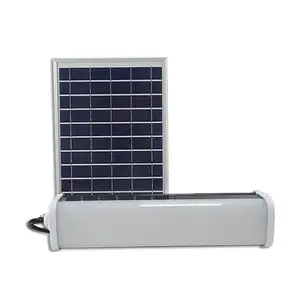 Sunwe Outdoor Ip65 Afstandsbediening Sensor Tri-Proof Solar Buis Verlichting 30W 60W Led Solar Buis Licht