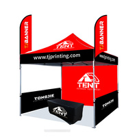Stand d'exposition Chapiteau d'événement pliant portable Variété de couleurs unies au choix Tente d'exposition robuste pour auvent extérieur