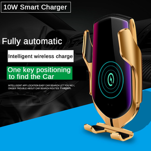 Hot Selling <strong>R1</strong> <strong>Smart</strong> <strong>Sensor</strong> Automatic Clamping 10W 15W Car Wireless Charger SCP &amp; PD Function Magnetic Phone Holder - Product Image 4