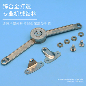 Tige de support de porte d'armoire en alliage de zinc, résistance réglable, installation facile, pour armoires de cuisine, armoires à vin - Product Image 3