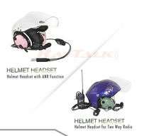 Raytalk Passive Noise Reduction Pilot Headset pour paramoteur/parachutisme avec micro mains libres
