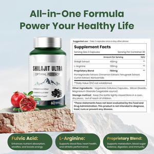 Capsule di Shilajit 16000mg per Energia e Supporto Immunitario, 100% Naturale, Spedizione Gratuita - Product Image 3