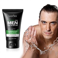 Meilleur Nettoyant Visage Homme Rafraîchissant et Revitalisant Effet Glaçon Arctique, Nettoyage en Profondeur Doux et Velouté