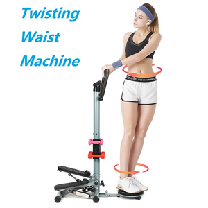 Adjustable Fitness <strong>Twist</strong> <strong>Stepper</strong> Mini Stair <strong>Stepper</strong> with <strong>Handlebar</strong> for Home Use - Product Image 6