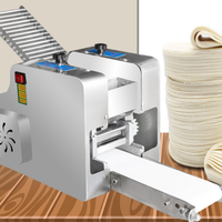 Petite machine automatique de fabrication de feuilles de raviolis, moteur 220V pour usage en restaurant, production de samosas, momos, siomais, wontons et pâtes