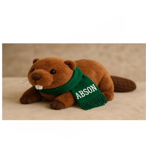 Tùy Chỉnh Đồ Chơi Sang Trọng Dễ Thương Động Vật Đồ Chơi Thú Nhồi Bông Đồ Chơi Hải Ly Mềm Tùy Chỉnh Đồ Chơi Sang Trọng Hải Ly Lò Vi Sóng Nước Nóng Trọng Đồ Chơi Sang Trọng - Product Image 1