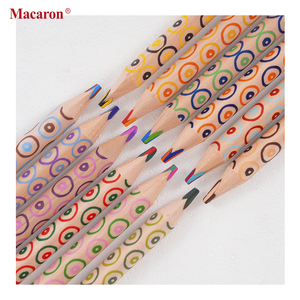 Macaron 12Pcs Đa-Màu Bút Chì Chất Lượng Cao Màu Bút Chì Phác Thảo Bút Chì Nghệ Thuật Thiết Lập Cho Trẻ Em - Product Image 3