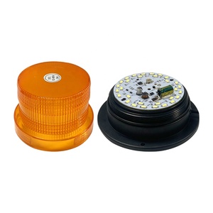 Nuova Luce di Segnalazione Industriale a Basso Profilo DC10/80V, Impermeabile IP65, Ambra/Rossa/Blu per Carrelli Elevatori e Veicoli - Product Image 3