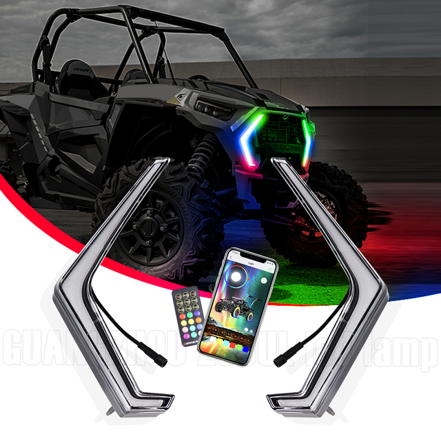 Polaris RZR Fang Light Accent Lights Compatible with Compatible with Polaris RZR 1000 XP XP4 Turbo S 2023 2022 2021-2019/2024