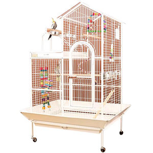 63 İnç Büyük, Zarif ve Dayanıklı Ferforje Oyun Alanı Tırmanma Merdiveni Kuş Papağanı Döner <span class=keywords><strong>Metal</strong></span> Kafes <span class=keywords><strong>XXL</strong></span> - Product Image 1