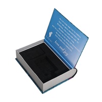 Design personnalisé de boîte cadeau de luxe magnétique Scatola avec logo boîtes d'emballage décoratives en forme de livre