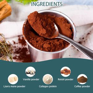 Café aux champignons de marque privée, saveur vanille, café avec collagène, céto et café paléo instantané avec crinière de lions - Product Image 2