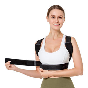 Vente en gros <span class=keywords><strong>de</strong></span> nouvelle sangle <span class=keywords><strong>de</strong></span> fixation <span class=keywords><strong>de</strong></span> posture assise réglable correction du dos sangle <span class=keywords><strong>de</strong></span> clavicule respirante sangle <span class=keywords><strong>de</strong></span> soutien <span class=keywords><strong>de</strong></span> la colonne vertébrale arrière - Product Image 2