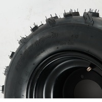 Nouveau pneu arrière tout-terrain tubeless JUNKAI 20x10-9 à crampons profonds pour remplacement hors route des quads Yamaha