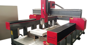 Routeur CNC 4 axes haute précision avec axe rotatif pour la gravure sur bois, la fabrication de meubles et l'artisanat
