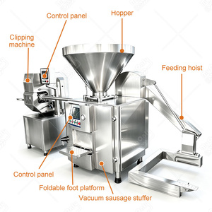 Máquina Automática para Rellenar Salchichas MY, Rellenadora de Salchichas al Vacío, Máquina Industrial para Hacer Salchichas, Precio - Product Image 2