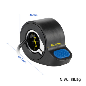 Accélérateur à gâchette bleu pour trottinettes Xiaomi M365 Pro, Pro2, 1S, Mi 3, 3 Lite et Mi Skateboard - Product Image 2