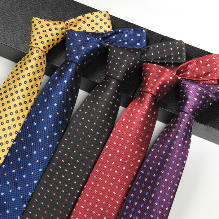 Handgemachte Krawatten für Herren Skinny Slim Krawatte Gingham Jacquard Gewebt Kleid Business Krawatten Handgemachte Krawatten für Herren Skinny Slim Krawatte Gingham Jacquard Gewebt Kleid Business Krawatten