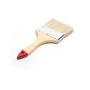 Bristle Paint Brush Wooden Plastic Handle Paint Brush wood handle bristle brush for wall paint tools