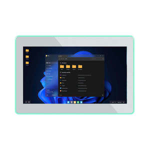 Tablet PC Android All-in-One da 15,6 Pollici per Pubblicità Digitale a Parete, con Illuminazione LED su 4 Lati e Alimentazione POE, Ideale per la <span class=keywords><strong>Prenotazione</strong></span> di Sale Conferenze - Product Image 2