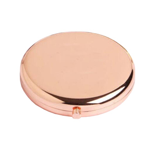 Kim loại thủ công gương Laser khắc khuyến mại Quà Tặng trống kim loại nhỏ gọn gương - Product Image 2