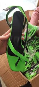 Summer New Caligae Set Toe Thick Medium Heel Women's <b>Sandals</b> - Product Image 6