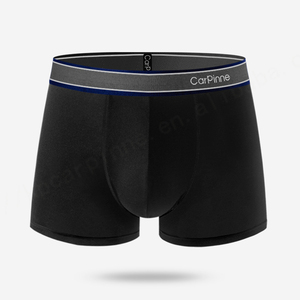 Calzoncillos bóxer de alta calidad a granel, venta al por mayor, Bóxer básico de algodón con banda cómoda transpirable para hombre, Calzoncillos Bóxer básicos para hombre con logotipo personalizado - Product Image 3