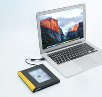 USB3.0 External Optical Drive Slim Transparent Burner & Player for Laptop & Macbook DVD/CD Drive for Desktop