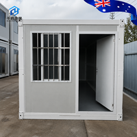 Conteneur pliable 20 pieds 40 pieds en gros, maison conteneur préfabriquée en acier galvanisé conforme aux normes CE, logement temporaire portable pour camp et bureau