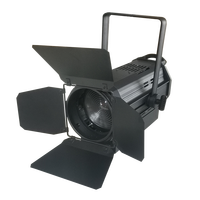 Projecteur professionnel Fresnel COB avec zoom, CRI>95, variateur d'intensité, DMX512, télécommande sans fil et application mobile