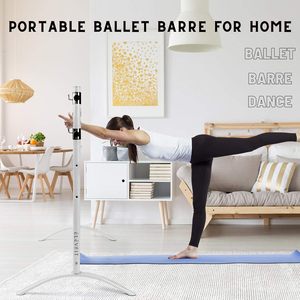 WellShow Sport Barra da Ginnastica Portatile in Legno per Balletto, Danza e <span class=keywords><strong>Esercizi</strong></span> - Product Image 3